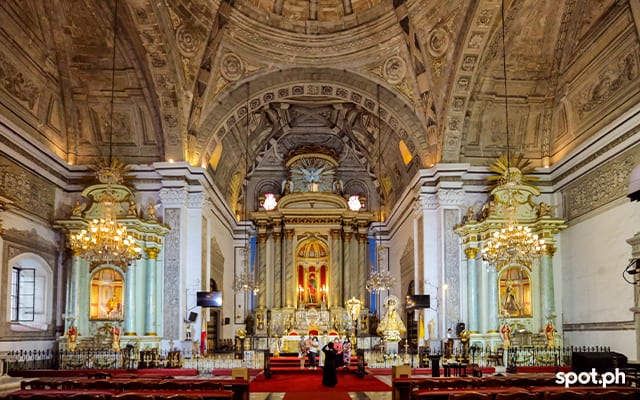 San Agustin Church Interior